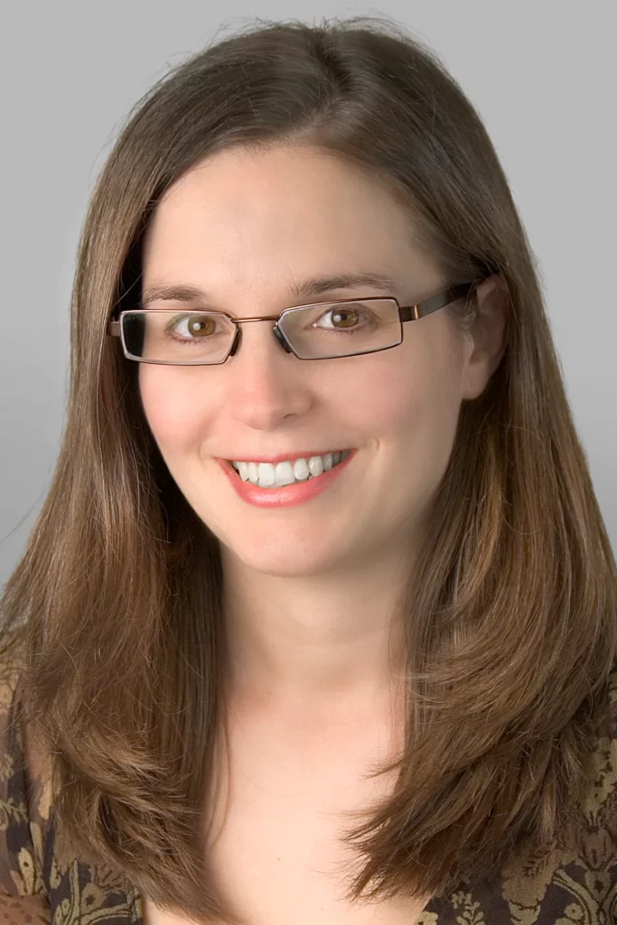 Health Care Head Shot with Glasses