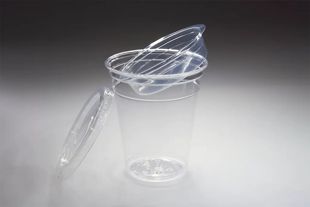 Product Photography, Plastic Lid and Cup