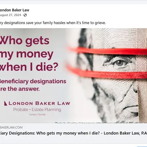 Law Firm Social Media Post