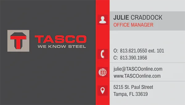 Manufacturer Business Card