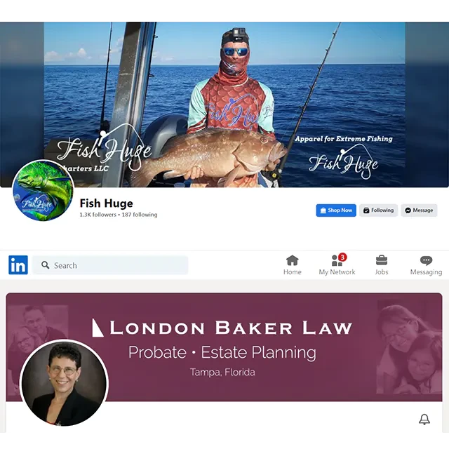 Facebook and LinkedIn Cover Images