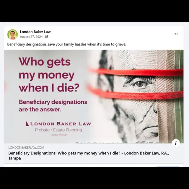 Law Firm Social Media Post