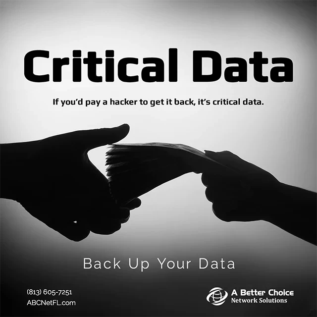 IT Company, Critical Data Social Media Post